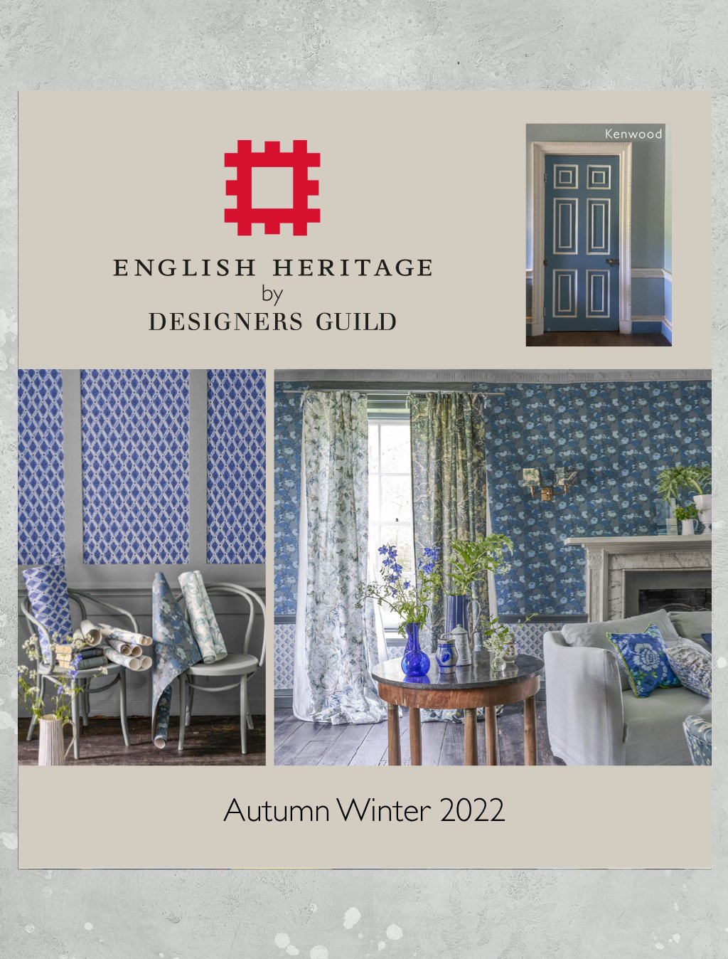 ENGLISH HERITAGE BY DESIGNERS GUILD FABRIC AND WALLPAPER AW2022
