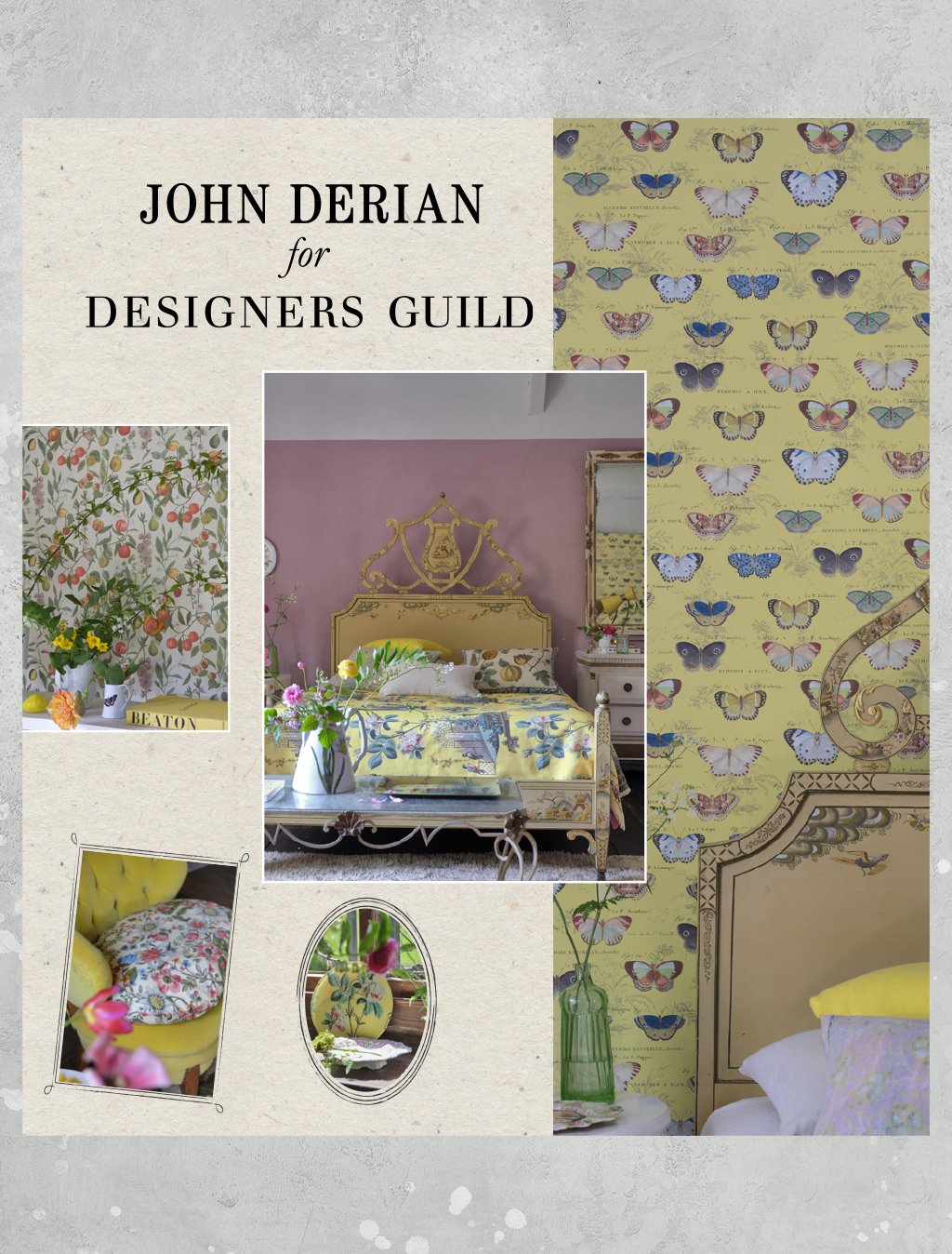 John Derian by Designers Guild Fabric & Wallpaper AW2023