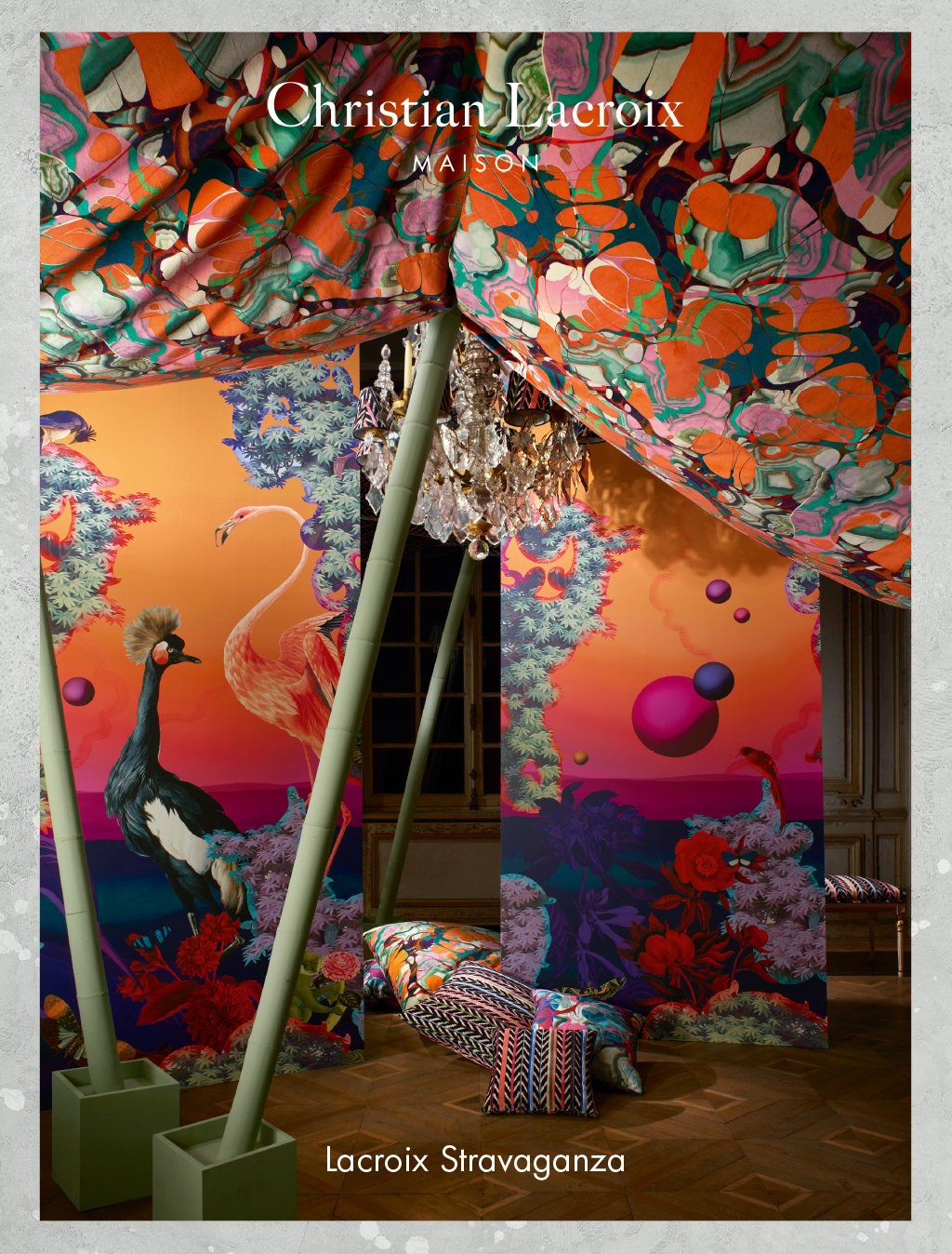 CHRISTIAN LACROIX FABRIC AND WALLPAPER SS2023